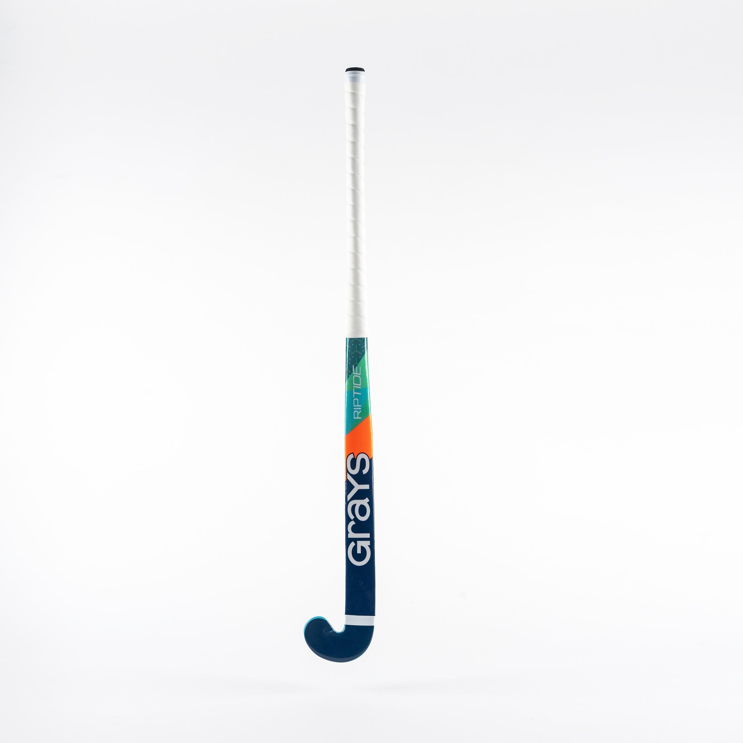 grays-riptide-ultrabow-mazza-da-hockey-su-prato-blu-verde image 5