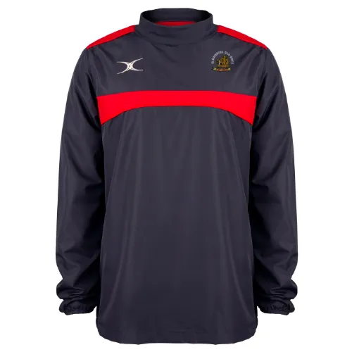 gilbert-rugby-gloucester-old-boys-rfc-photon-giacca-warm-up-junior-blu-navy-ross image 1