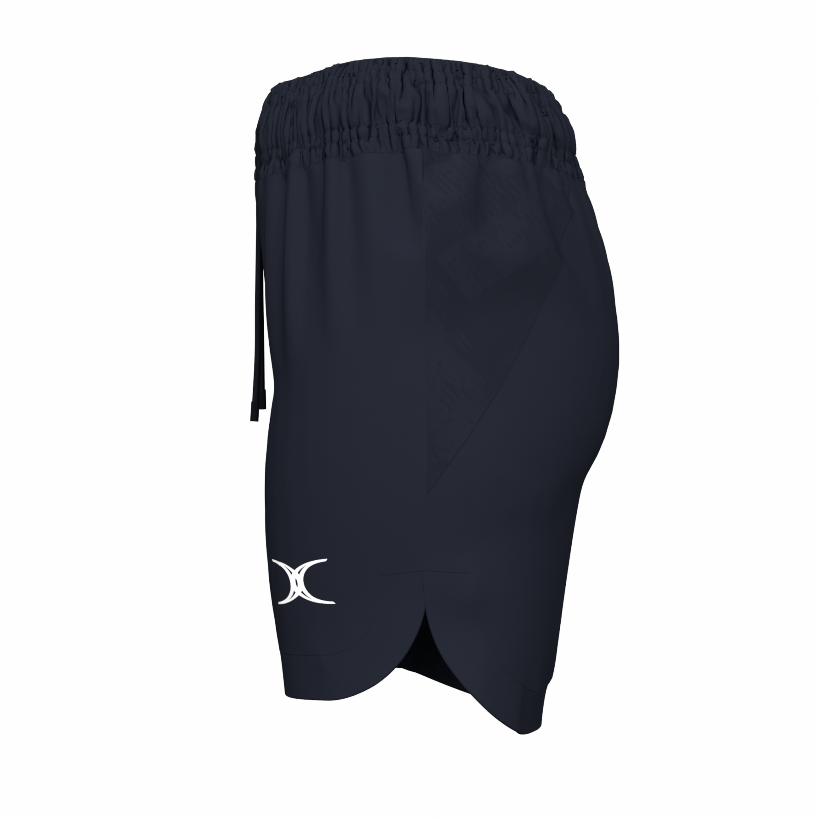 gilbert-rugby-gts-shorts-donna-nero-blu-navy-pantaloncini-performance image 8