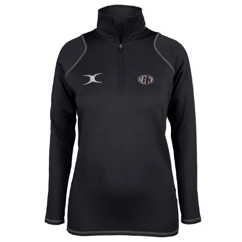 gilbert-rugby-next-gen-xv-quest-pile-donna-nero-1-4-zip image 1