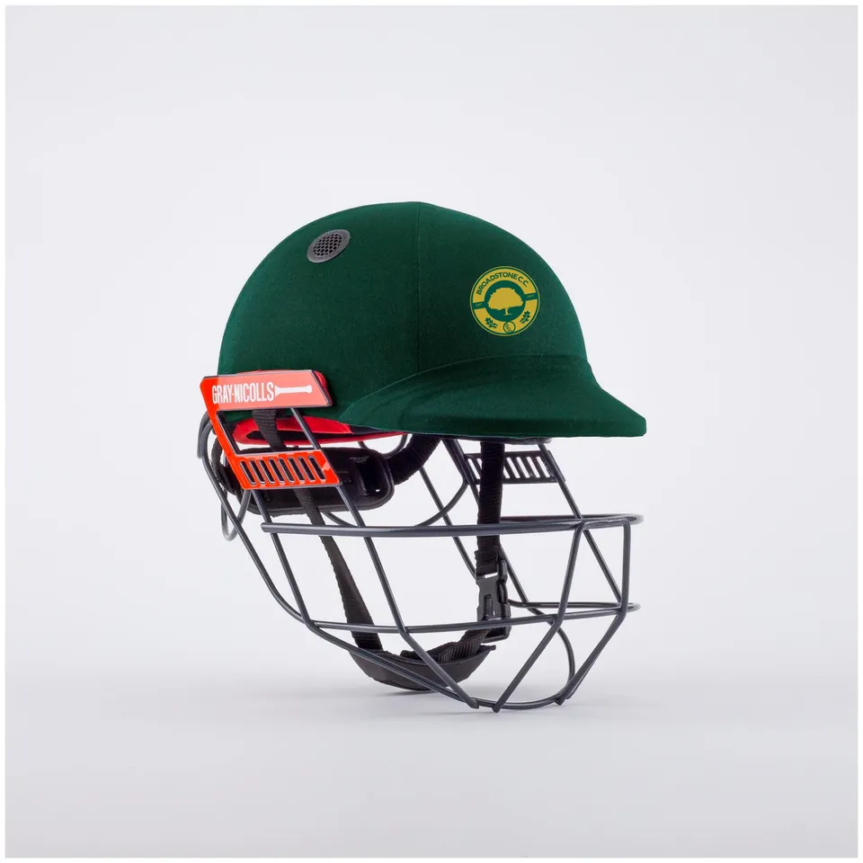 gray-nicolls-ultimate-360-casco-da-cricket-junior-broadstone-cc-verde image 1