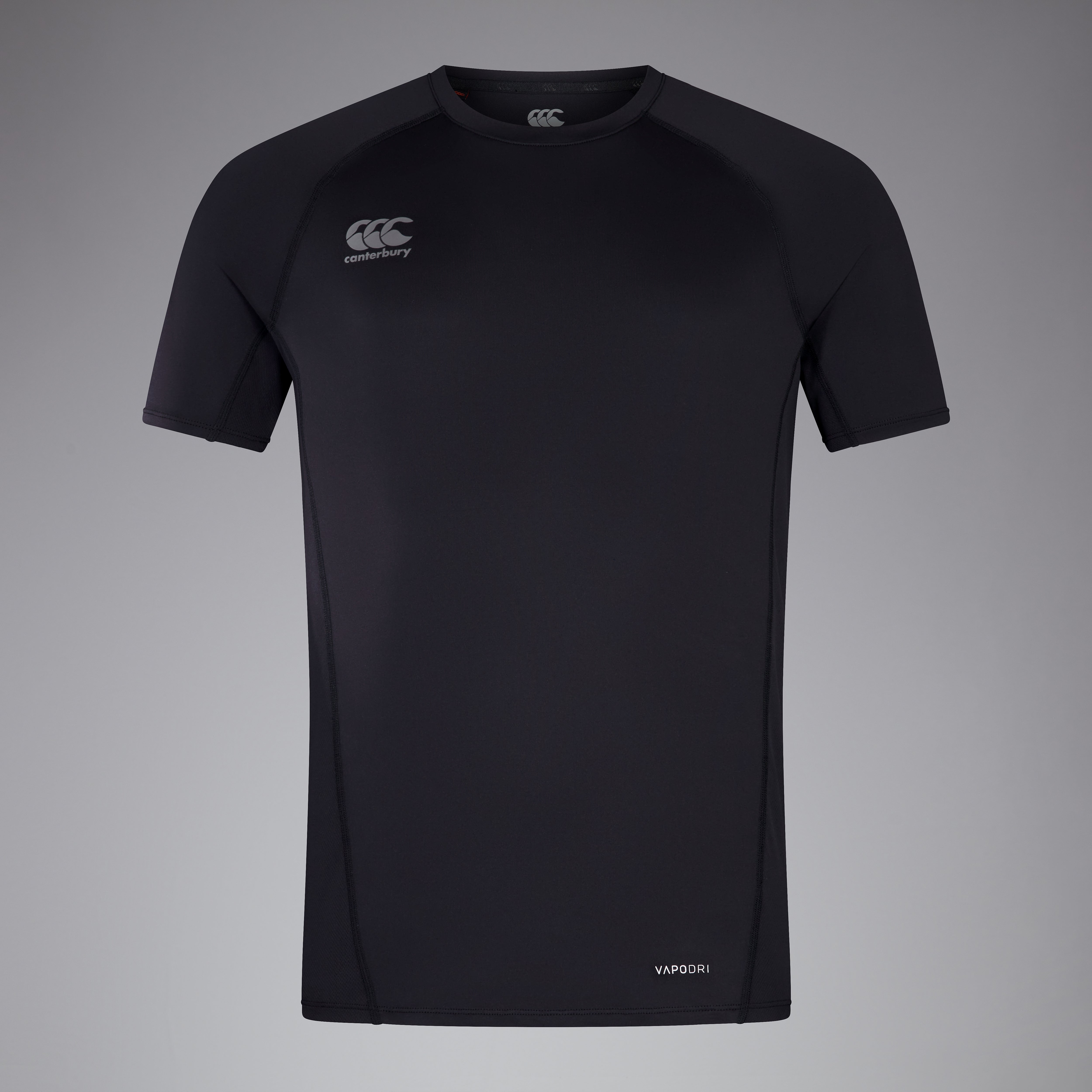 canterbury-small-logo-superlight-tee-maglia-training-uomo-black image 1