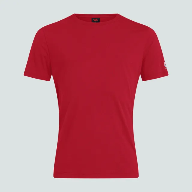 canterbury-club-t-shirt-junior-unisex-rosso image 1