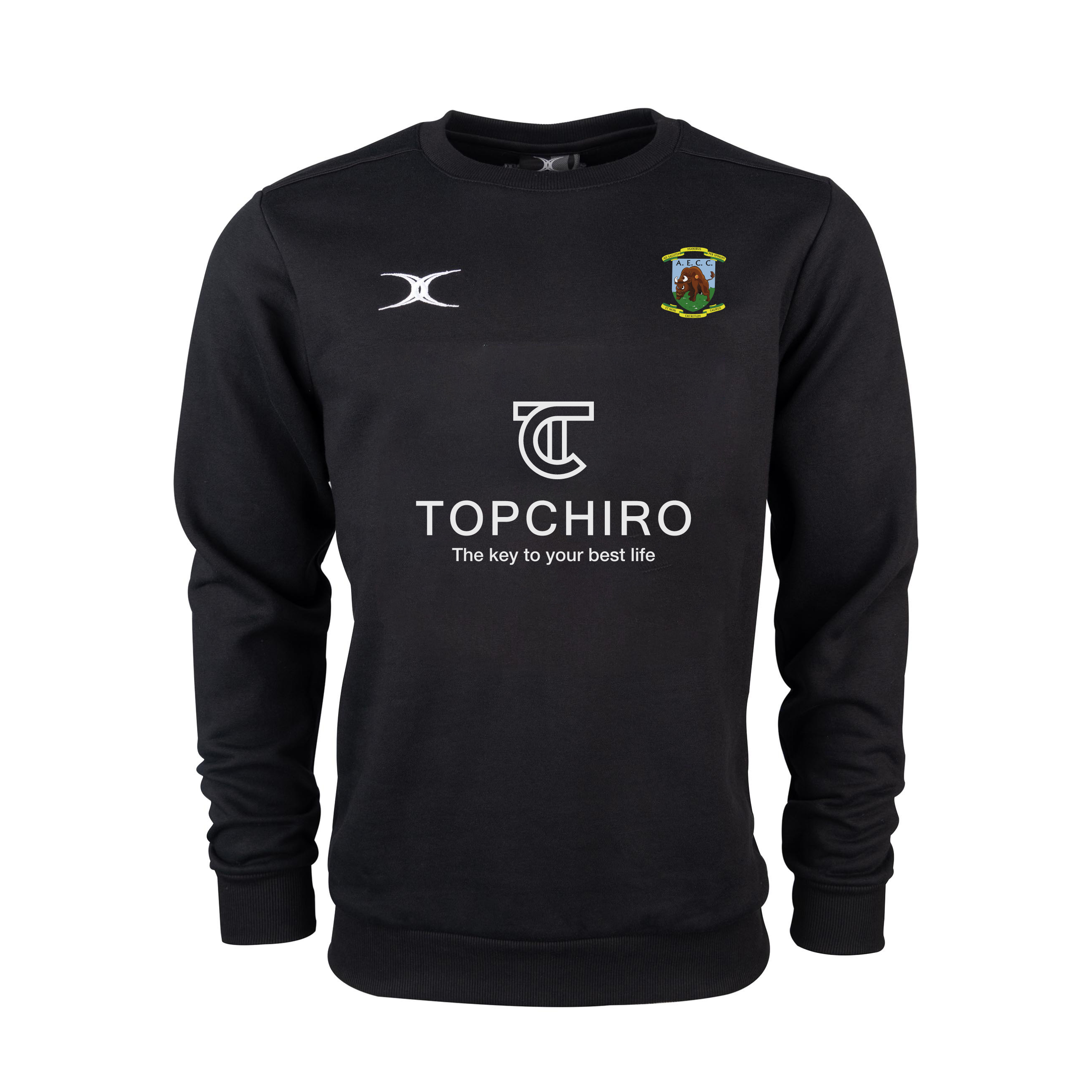 gilbert-rugby-health-sciences-university-rfc-senior-photon-felpa-nero image 1