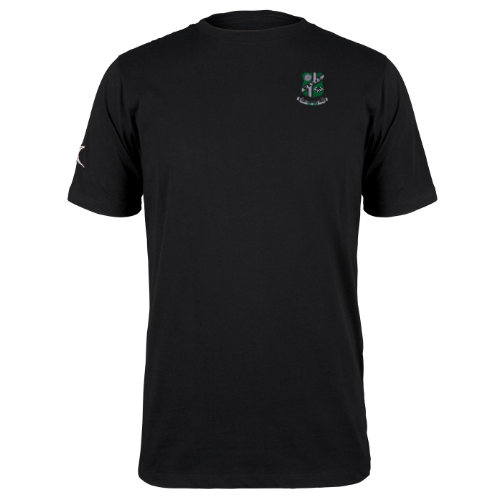 gilbert-rugby-wharfedale-rufc-quest-t-shirt-bambino-nera-con-iniziali image 1
