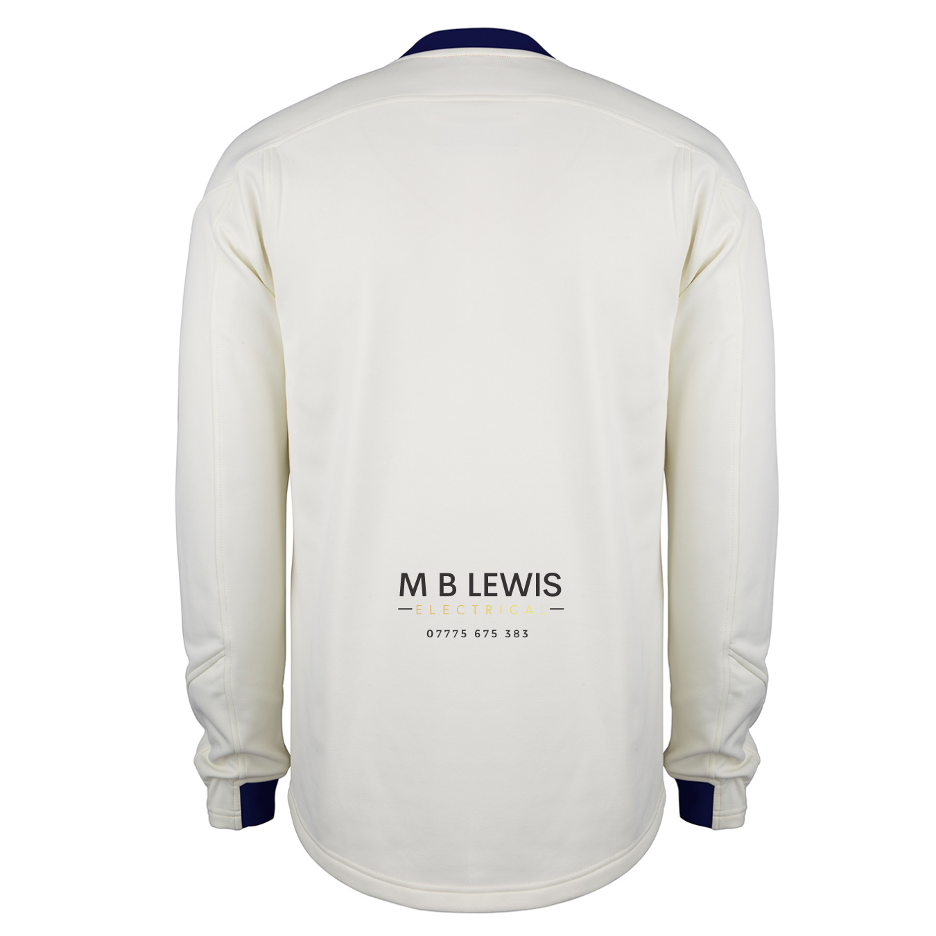 gray-nicolls-presteigne-cc-pro-performance-maglione-gara-senior-avorio-navy image 2