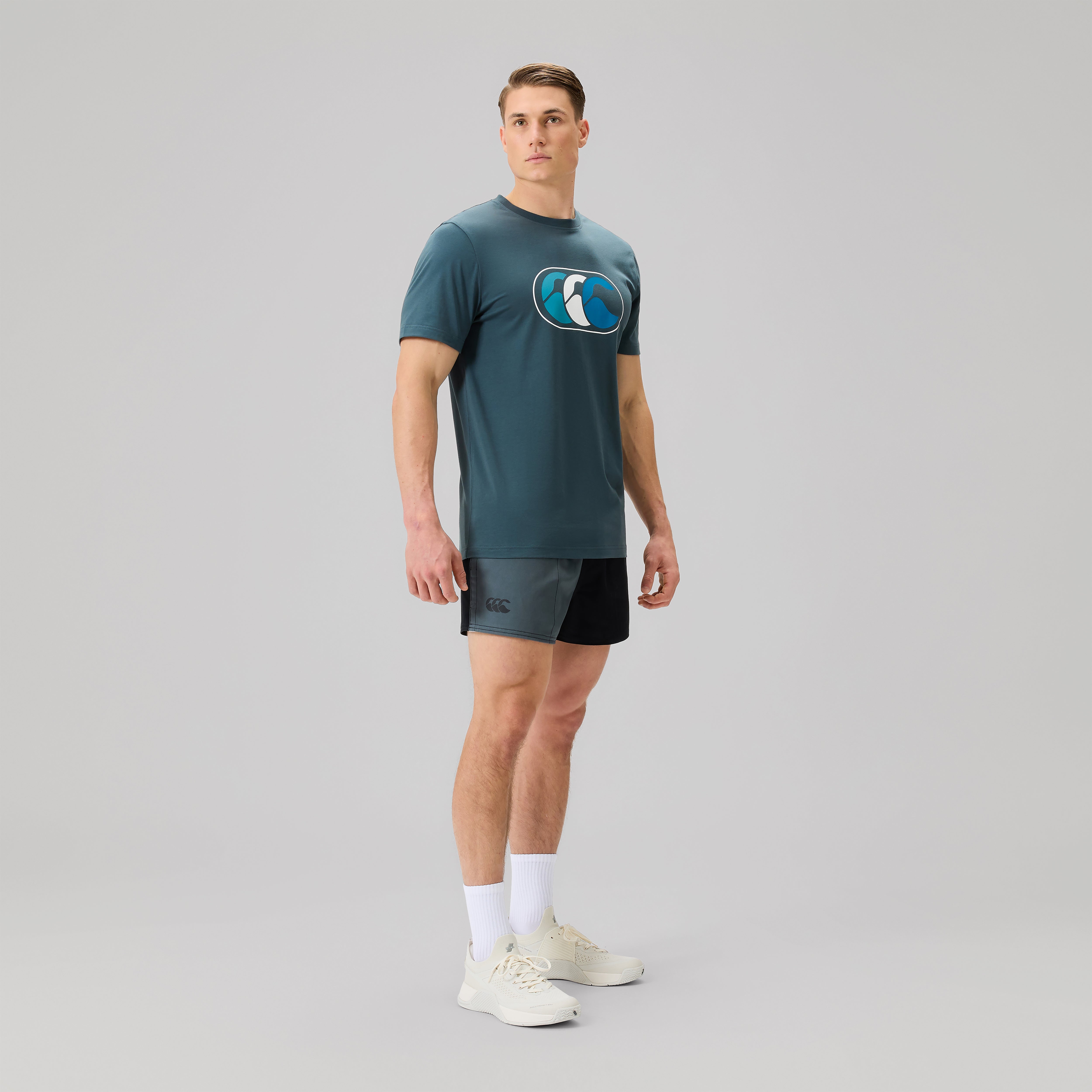 canterbury-fundamentals-harlequin-drill-shorts-uomo-pantaloncini-grigi image 2
