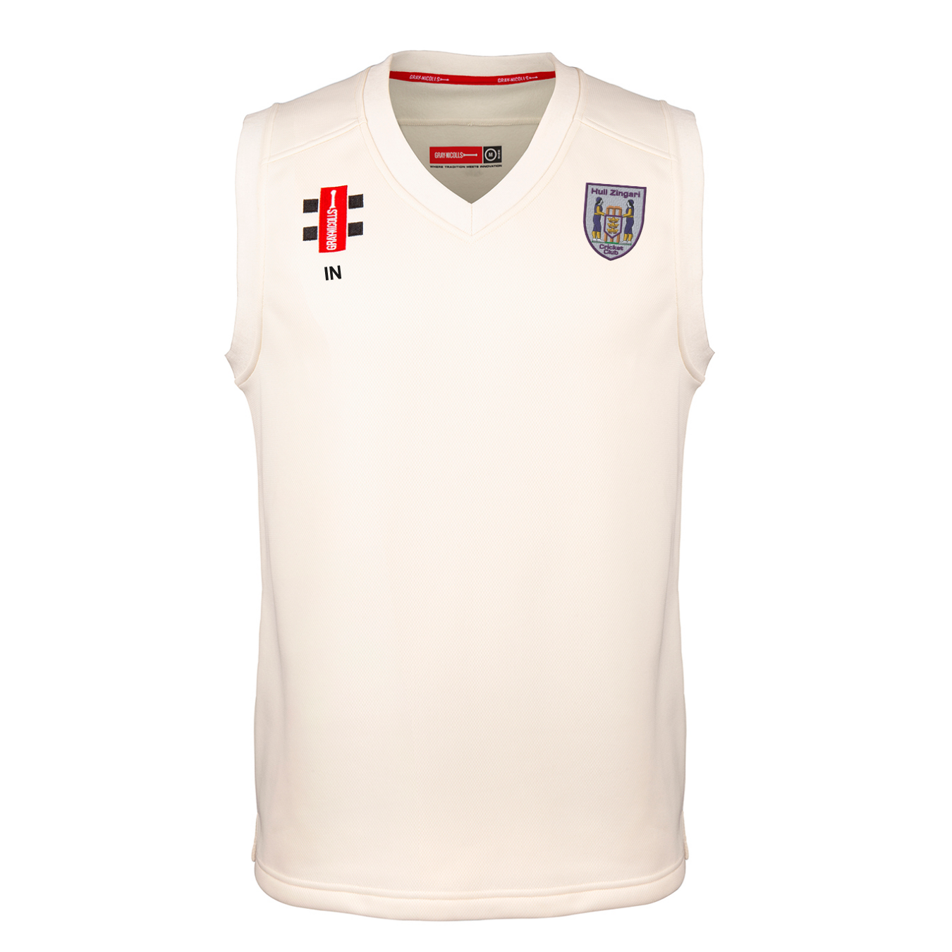gray-nicolls-pro-performance-slipover-hull-zingari-cc-senior-avorio image 1