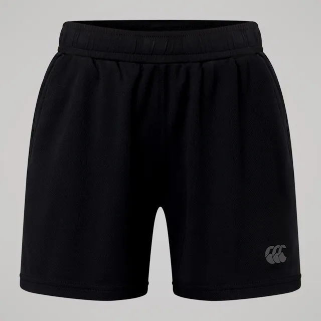 canterbury-tempo-knit-short-bambino-pantaloncino-rugby-nero image 1