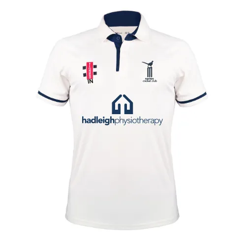 gray-nicolls-pro-performance-v3-maglia-cricket-manica-corta-senior-avorio-navy-n image 1