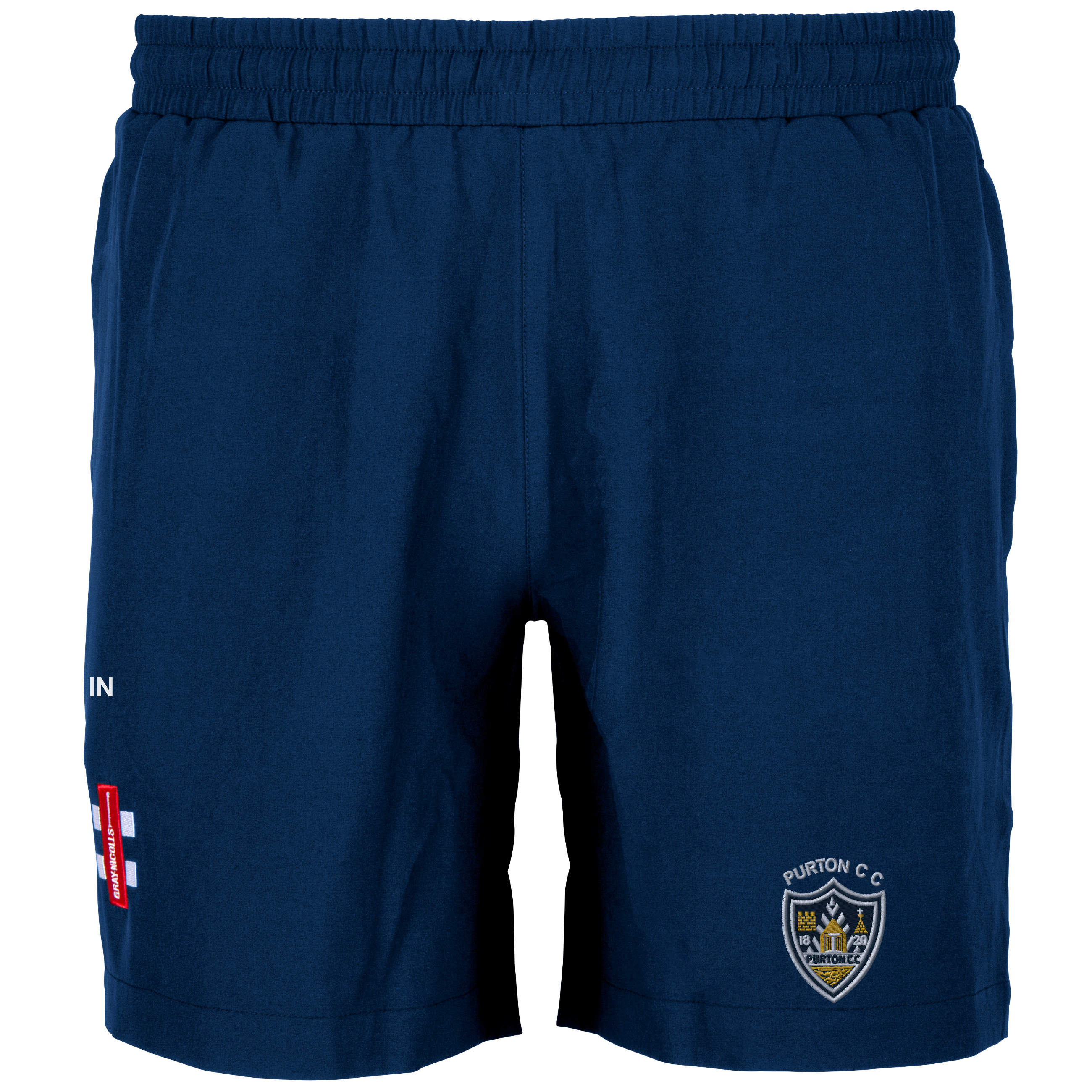 gray-nicolls-purton-cc-velocity-pantaloncini-junior-navy image 1