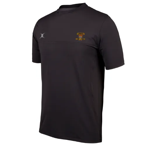 gilbert-rugby-cowbridge-rc-pro-t-shirt-allenamento-adulto-nero image 1