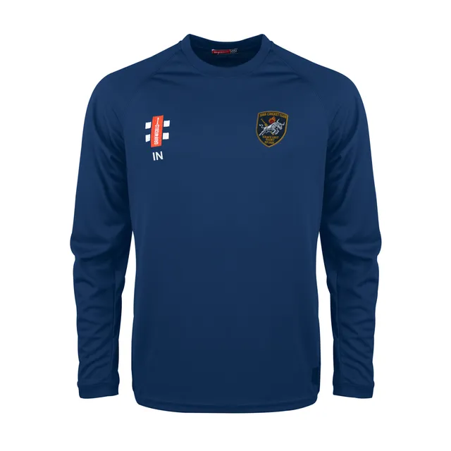 gray-nicolls-1066-cc-matrix-v2-t-shirt-manica-lunga-senior-navy image 1