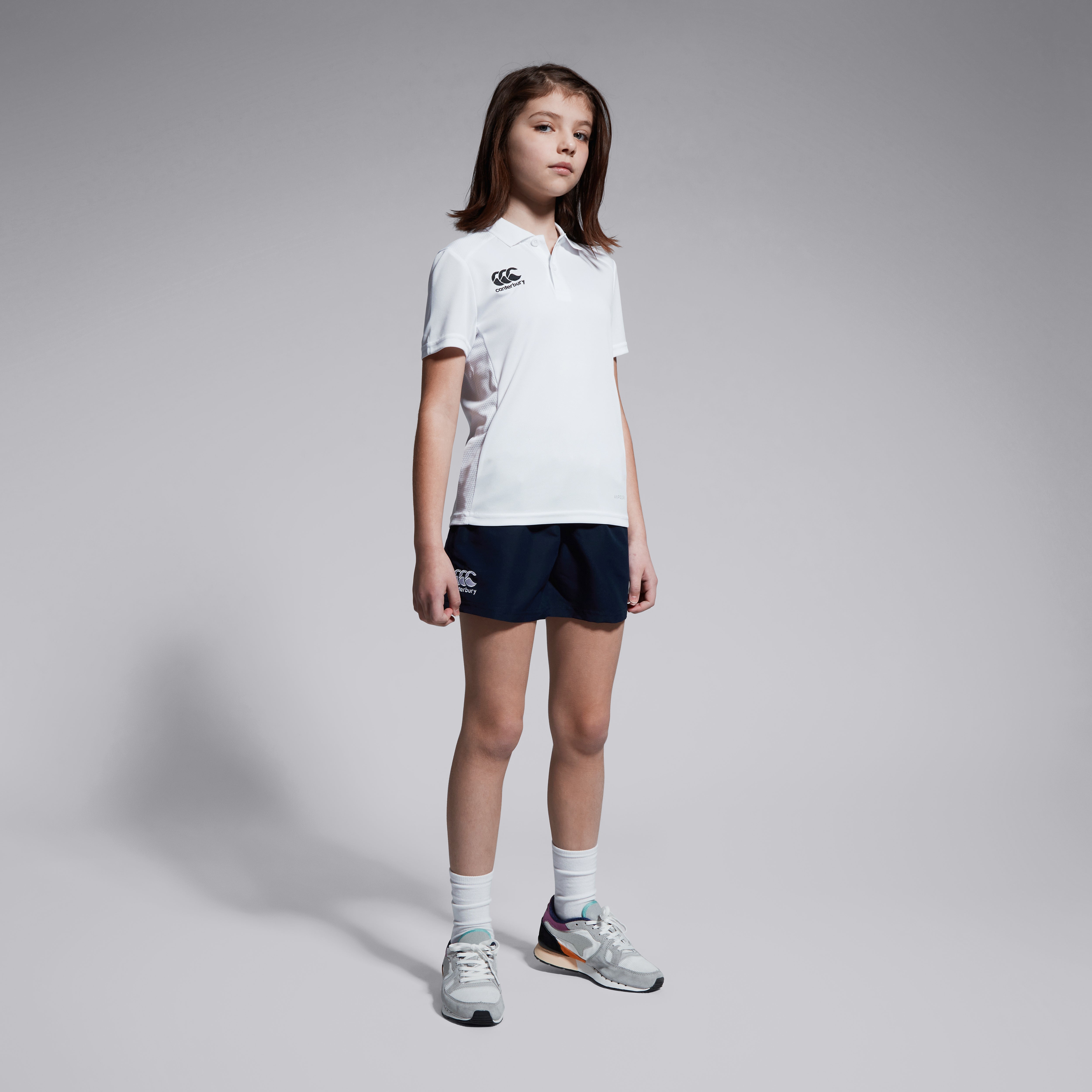 canterbury-junior-club-dry-polo-shirt-white-polo-rugby-junior-bianca image 1