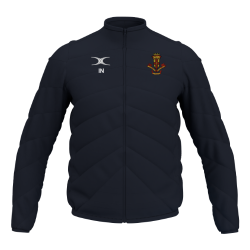 gilbert-rugby-giacca-full-zip-gts-senior-medway-rfc-blu-navy-imbottita image 1