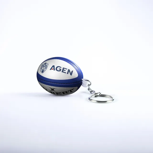 gilbert-rugby-agen-keyring-portachiavi-tifoso-club-agen image 1