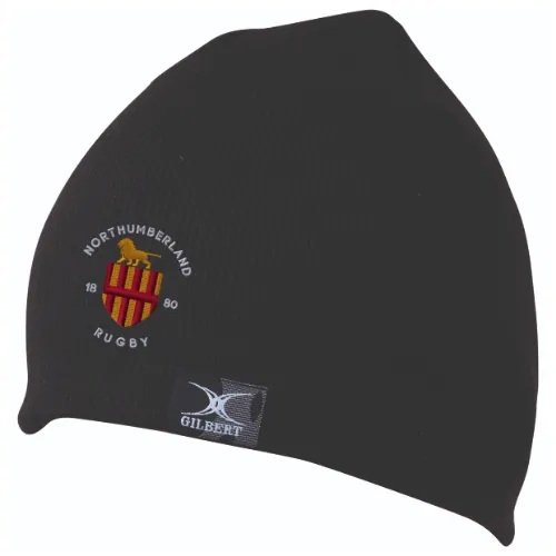 gilbert-rugby-northumberland-rfu-cuffia-beanie-nero image 1