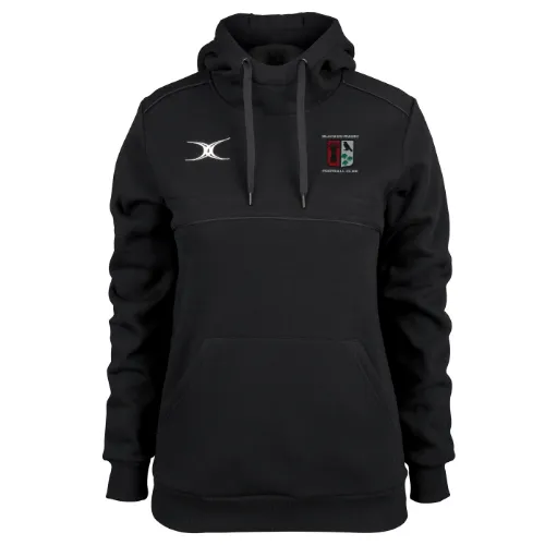 gilbert-rugby-blaydon-rfc-photon-felpa-cappuccio-donna-nero image 1