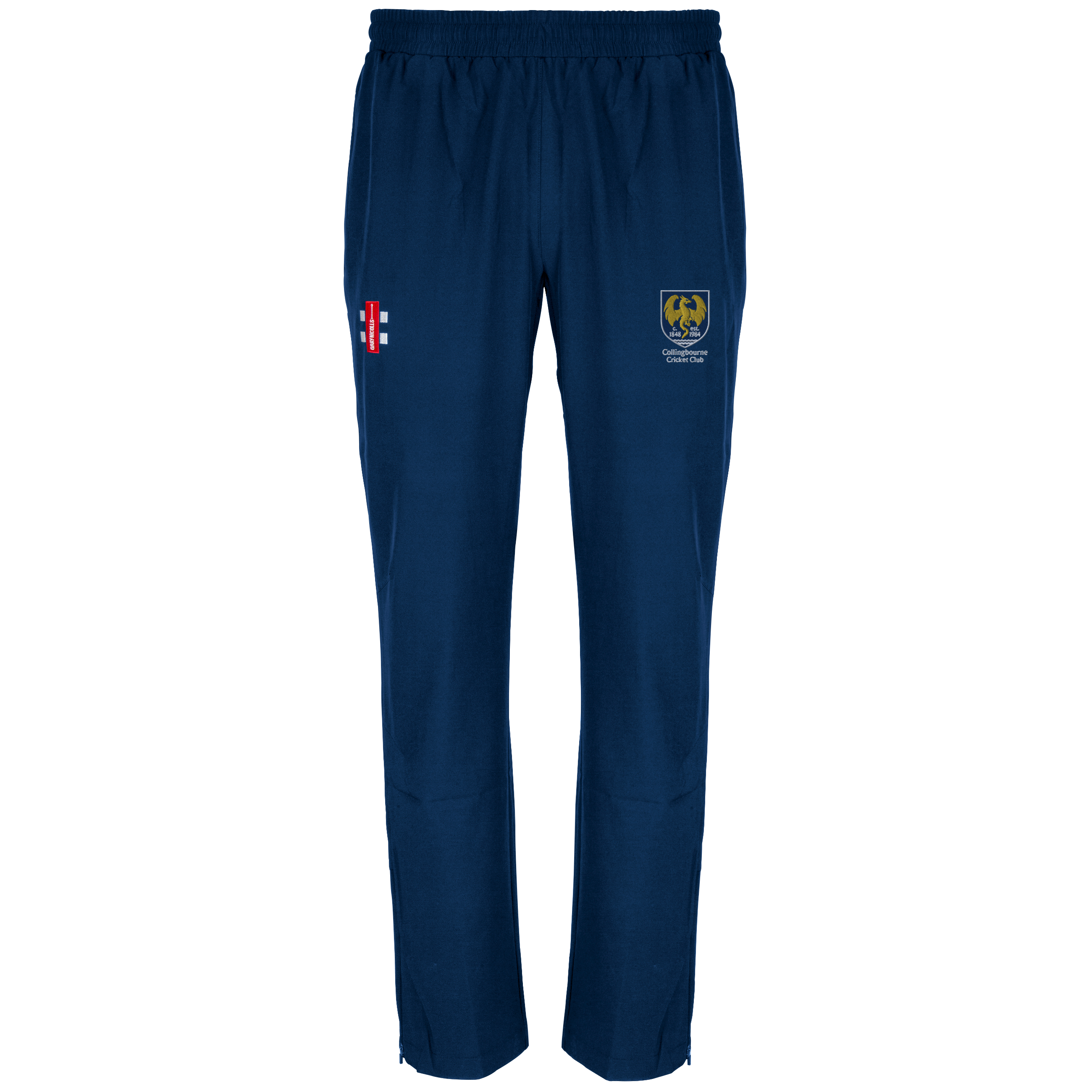 gray-nicolls-velocity-track-trousers-junior-navy-collingbourne-cricket-club image 1