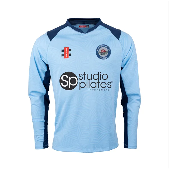 gray-nicolls-kings-hill-cc-senior-pro-performance-v2-maglia-cricket-manica-lunga image 1