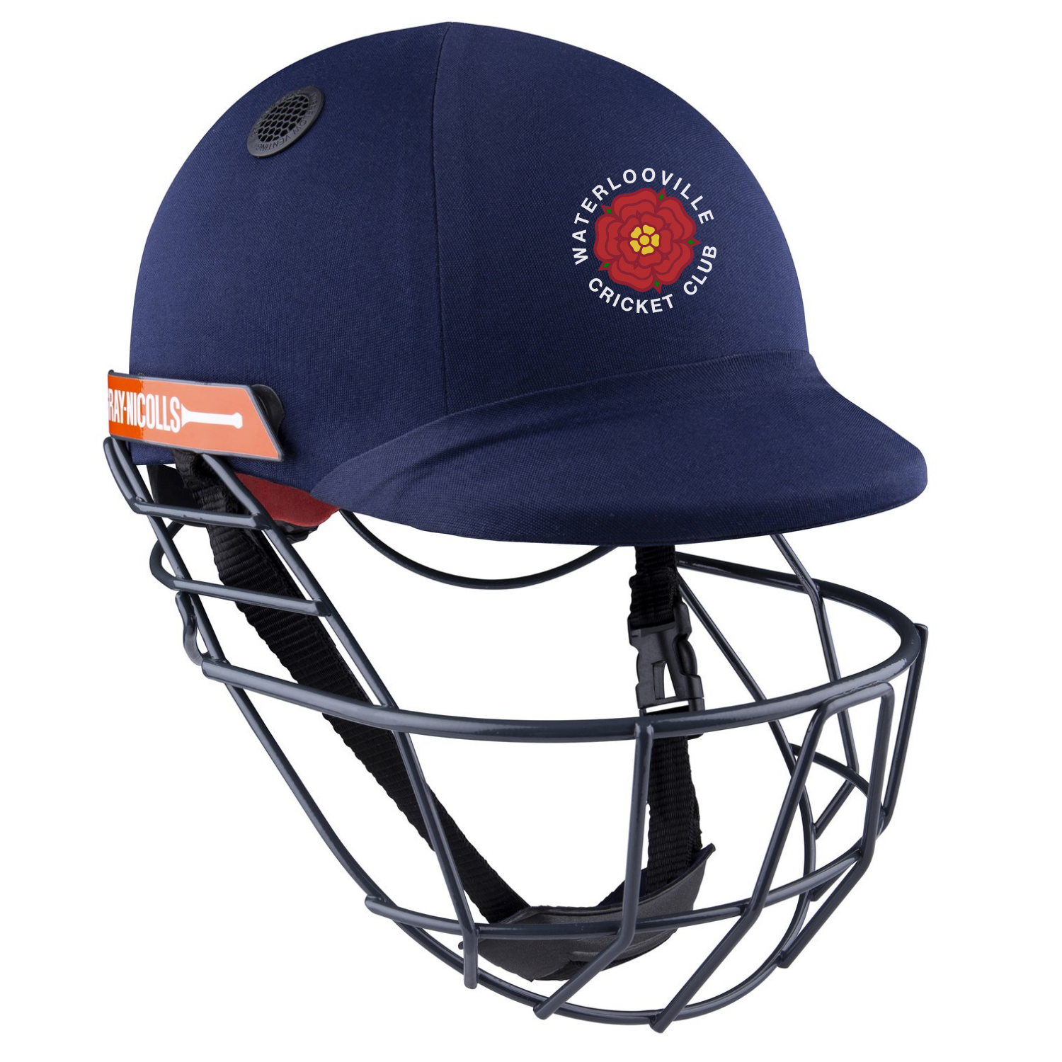 gray-nicolls-waterlooville-senior-atomic-360-helmet-casco-cricket-blu-navy image 1