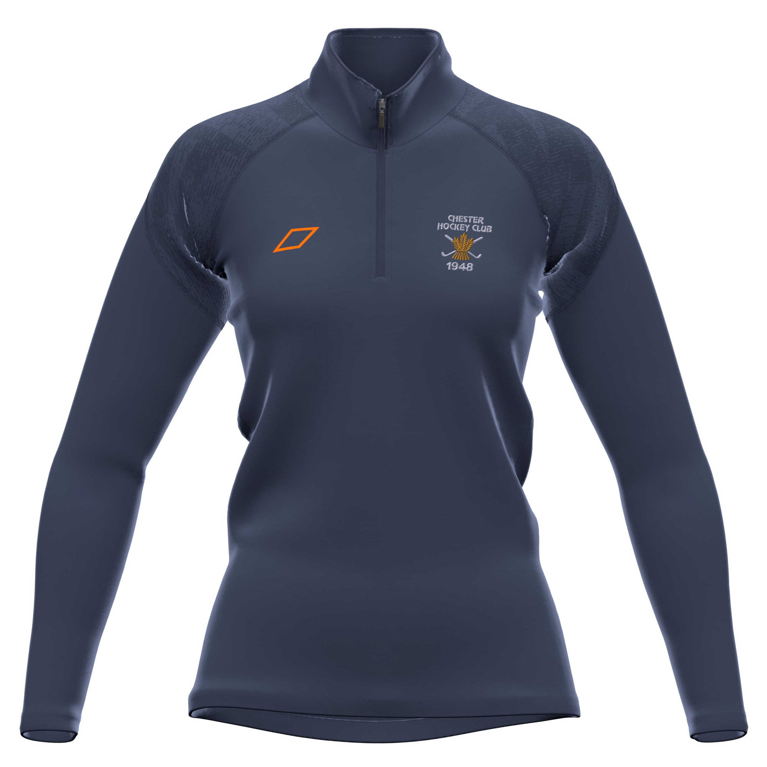 grays-chester-hockey-club-gts-pile-1-4-zip-donna-blu-navy-scuro image 1