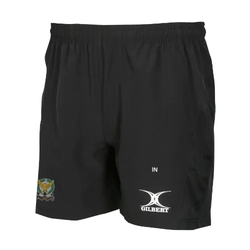 gilbert-rugby-llandaff-north-rfc-pantaloncini-leisure-neri-donna-adulto image 1