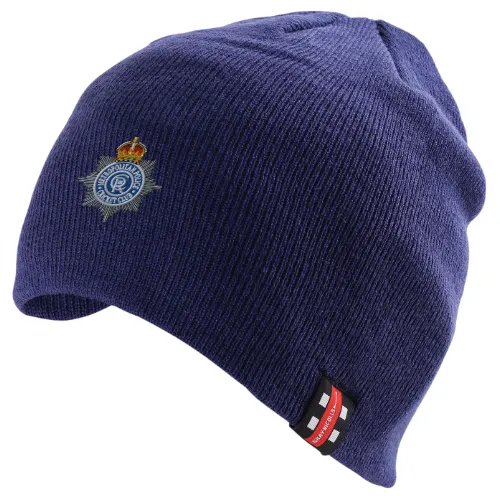 gray-nicolls-met-police-cc-senior-beanie-hat-dark-navy image 1