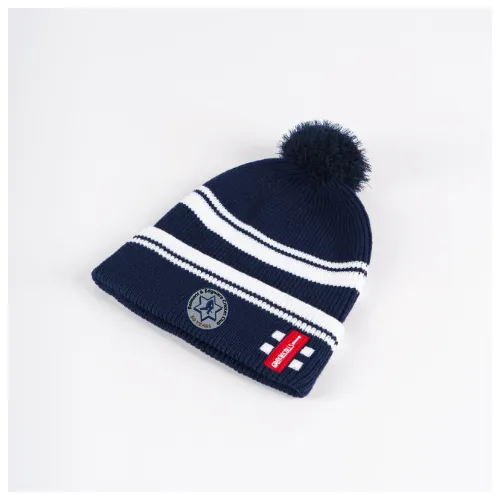 gray-nicolls-belmont-edgware-cc-bobble-hat-adulto-blu-navy-scuro image 1
