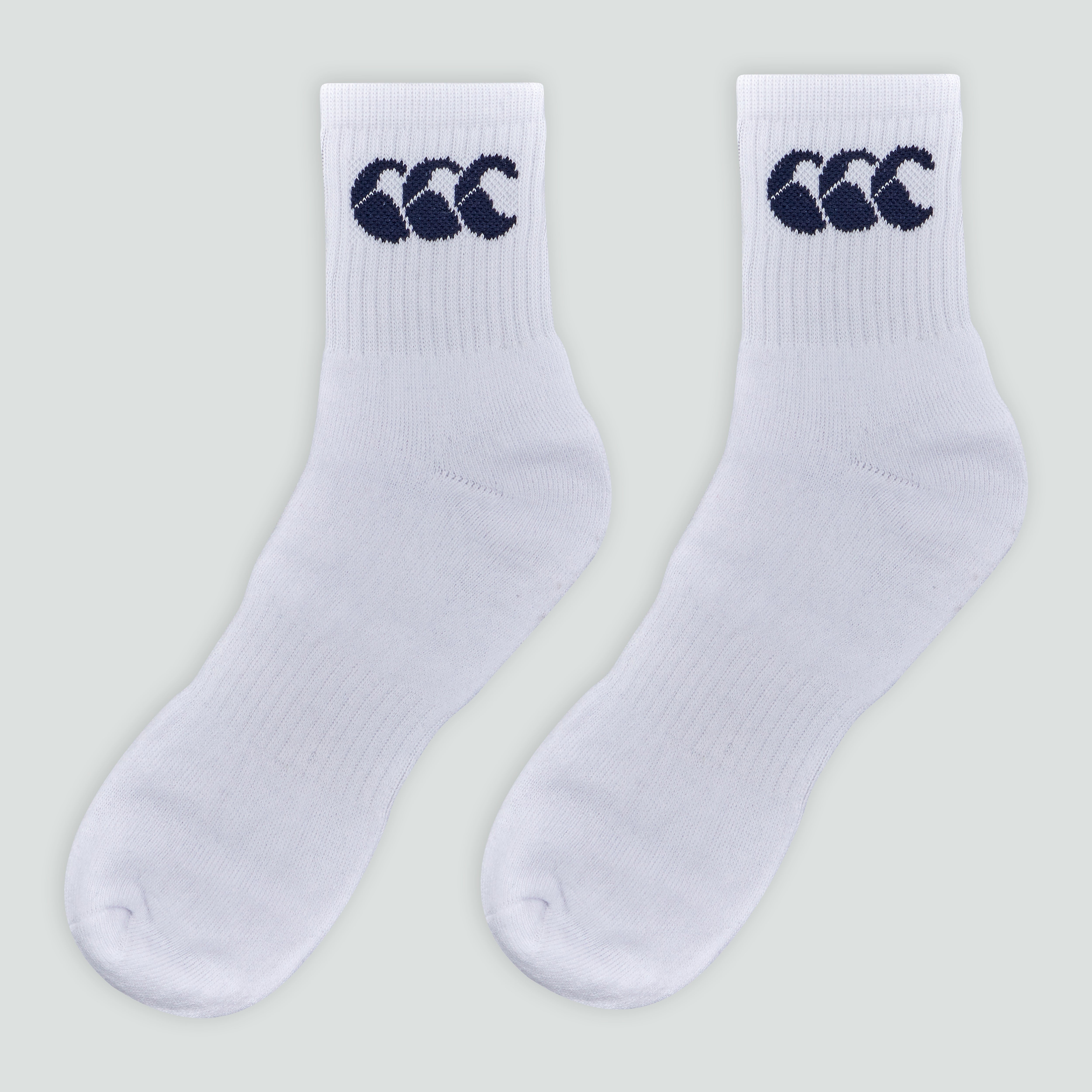 canterbury-crew-socks-3-pack-calze-sportive-unisex-bianco-navy image 1