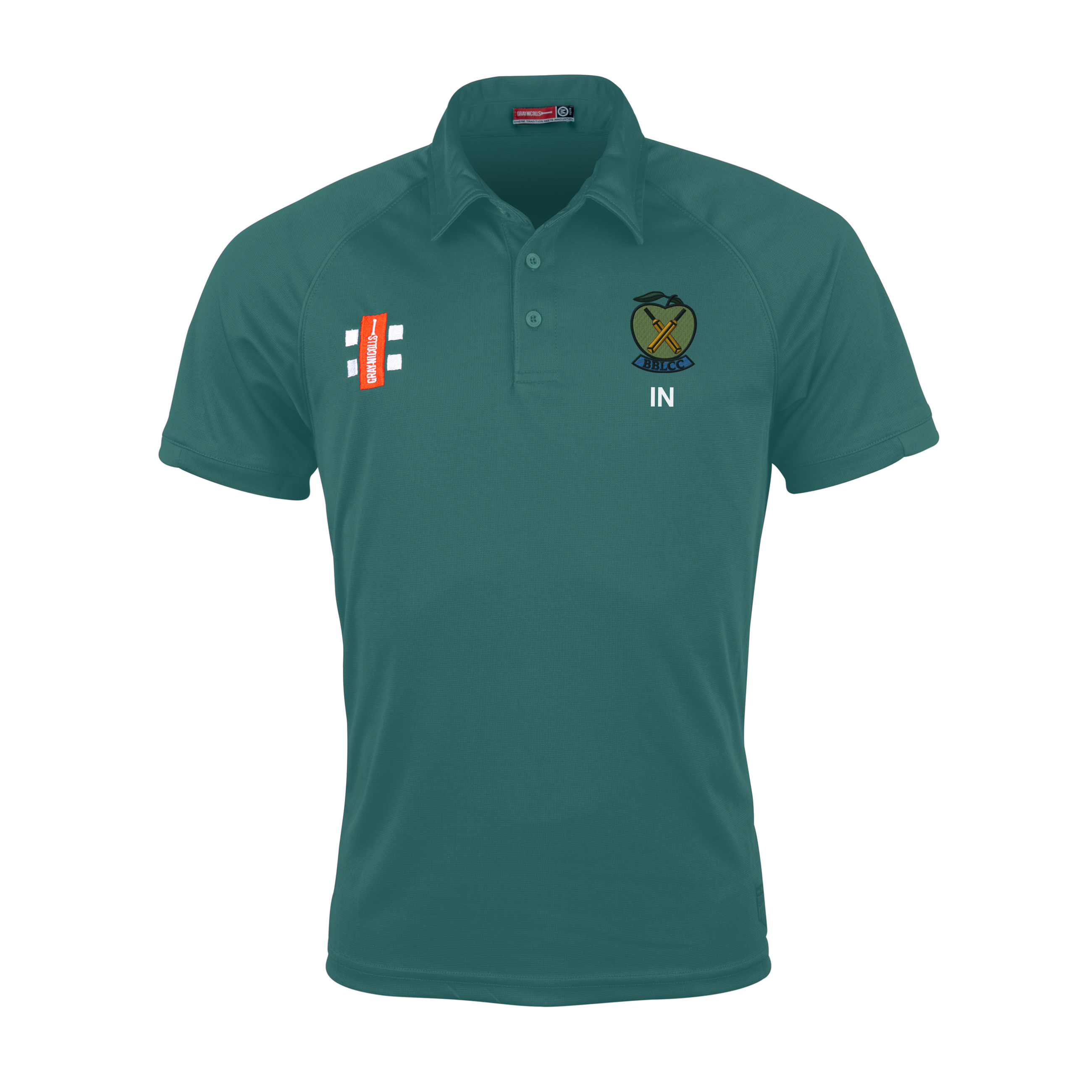 gray-nicolls-matrix-v2-polo-manica-corta-senior-bbl-cc-verde image 1
