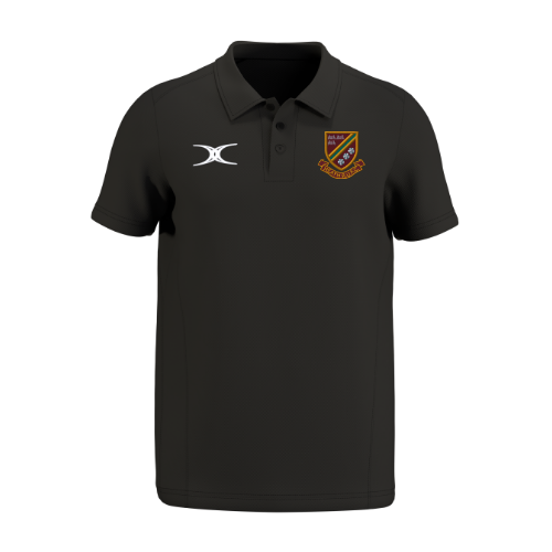 gilbert-rugby-heath-rufc-atom-polo-manica-corta-senior-nero image 1