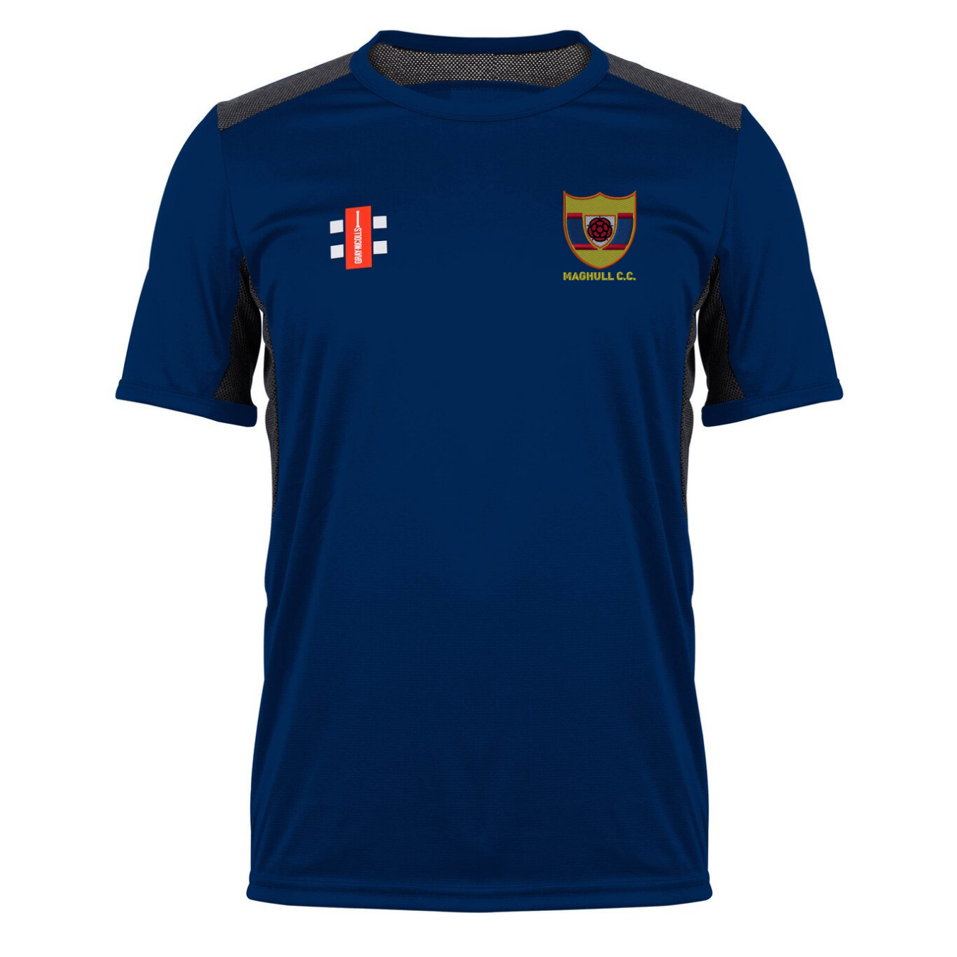 gray-nicolls-maghull-cc-pro-performance-t-shirt-manica-corta-navy-junior image 1