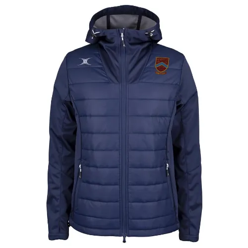 gilbert-rugby-crawley-rfc-senior-pro-active-giacca-full-zip-blu-navy-scuro image 1