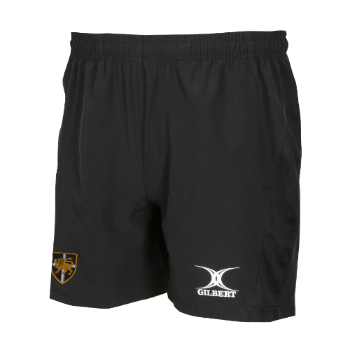 gilbert-rugby-esher-rfc-pantaloncini-leisure-bambino-neri image 1