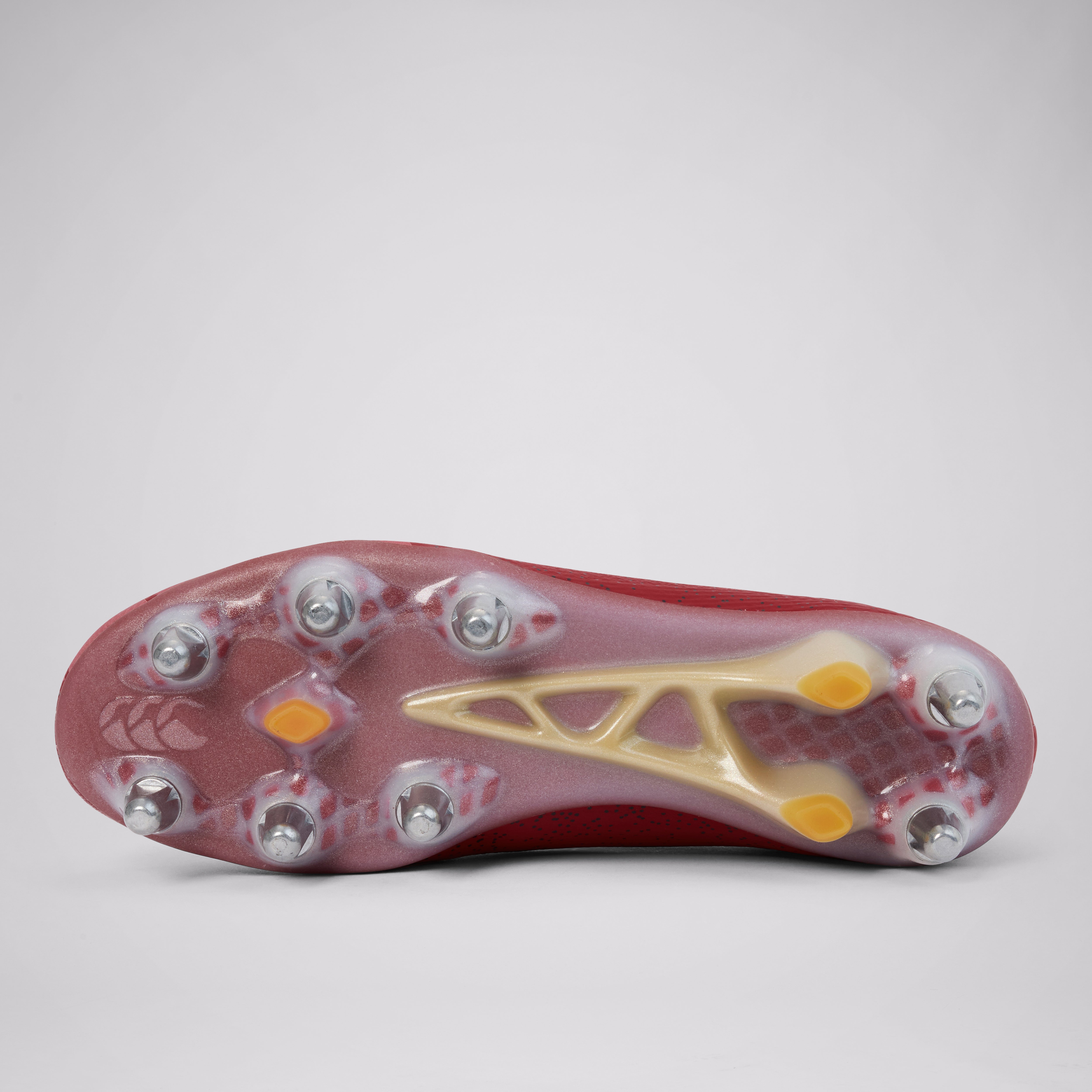 canterbury-stampede-elite-scarpe-rugby-terreno-morbido-rosso image 3