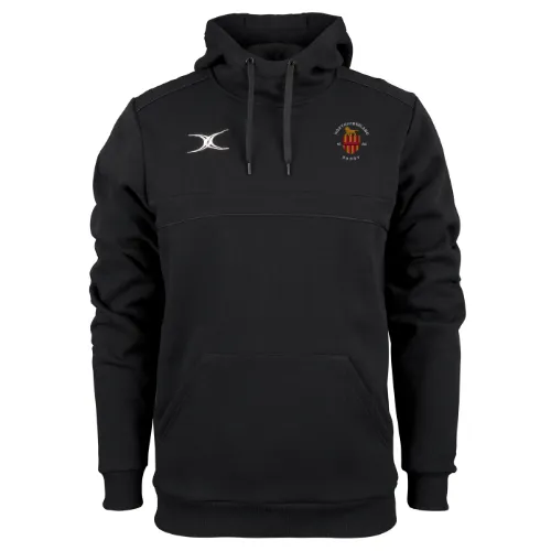 gilbert-rugby-northumberland-rfu-photon-felpa-hoodie-uomo-nero image 1