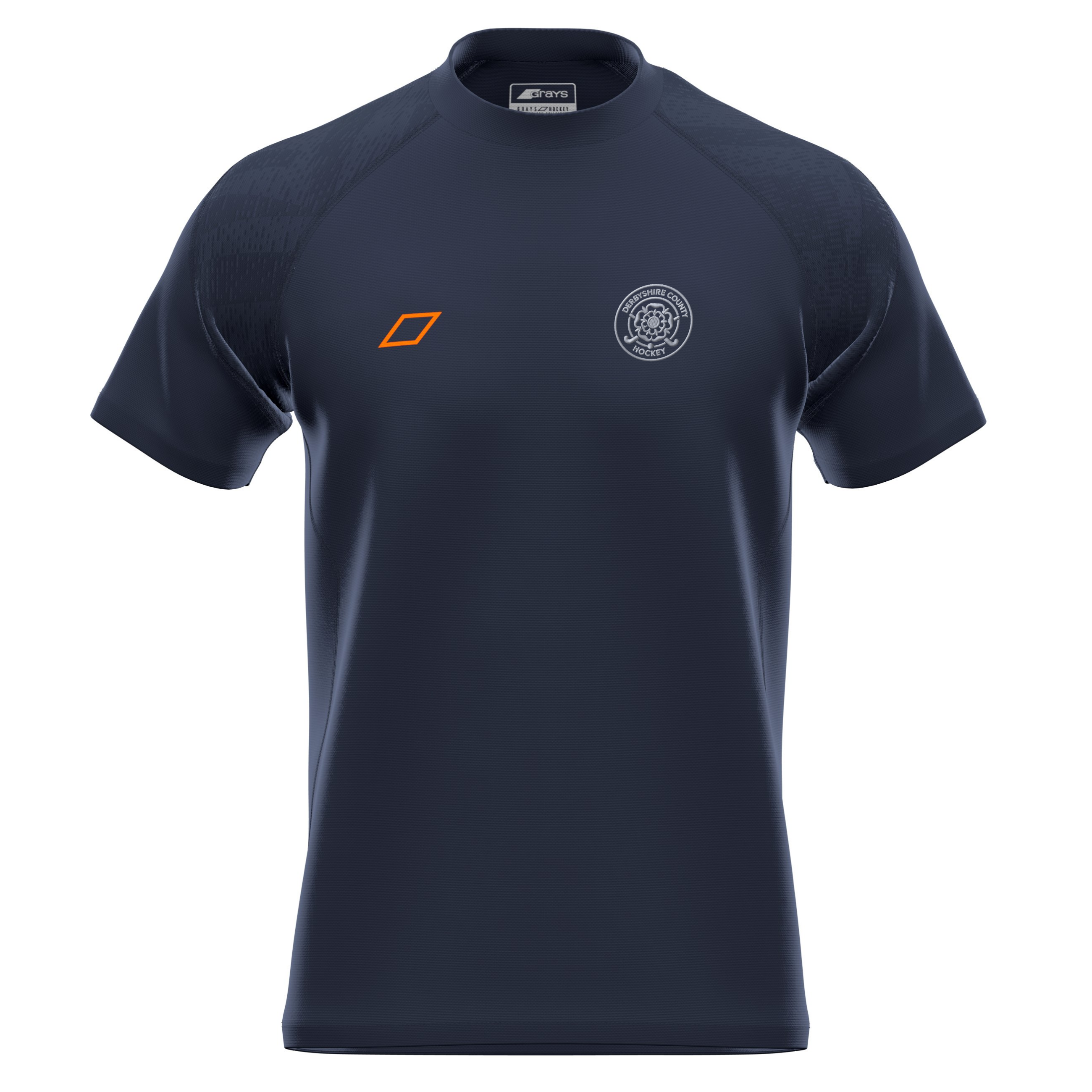 grays-derbyshire-county-gts-s-s-shirt-juniors-dark-navy image 1