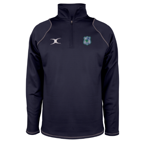 gilbert-rugby-yrs-pro-pile-quarter-zip-standard-fit image 1
