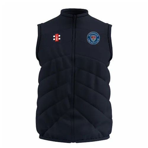 gray-nicolls-actonians-cricket-club-senior-gilet-bodywarmer-gts-blu-navy-scuro image 1
