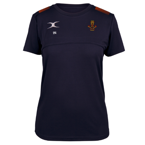 gilbert-rugby-medway-rfc-photon-ii-t-shirt-allenamento-donna-blu-navy image 1