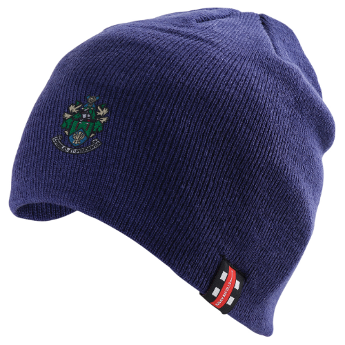 gray-nicolls-halstead-cc-senior-beanie-blu-navy-scuro image 1