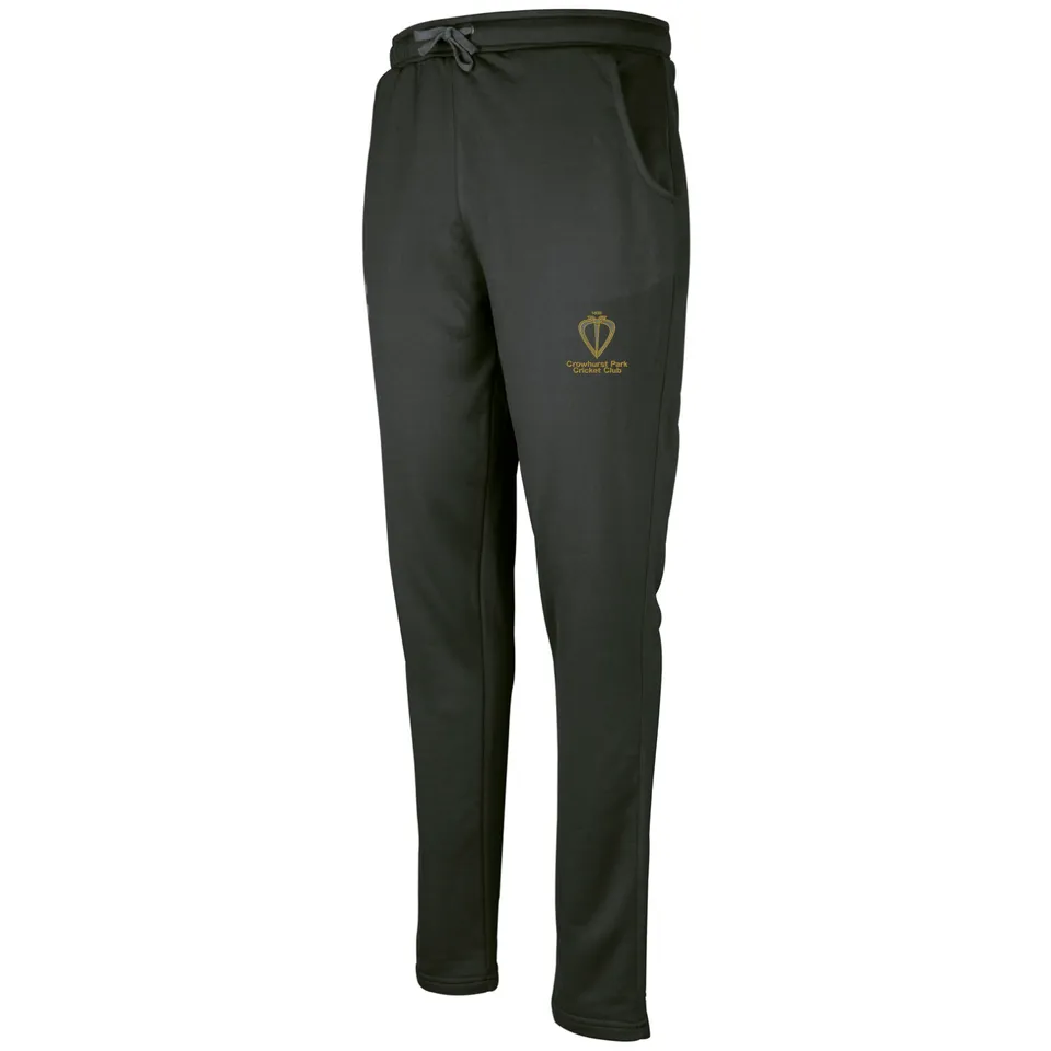 gray-nicolls-crowhurst-park-cc-pro-performance-pantaloni-cricket-bambino-nero-tr image 1