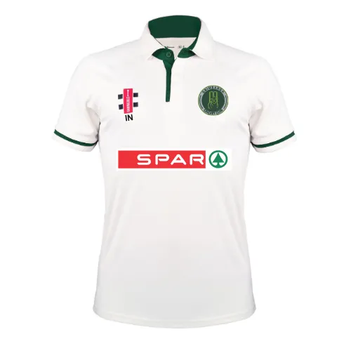gray-nicolls-grimsargh-cc-senior-pro-performance-v3-s-s-shirt-ivory-green-maglia image 1