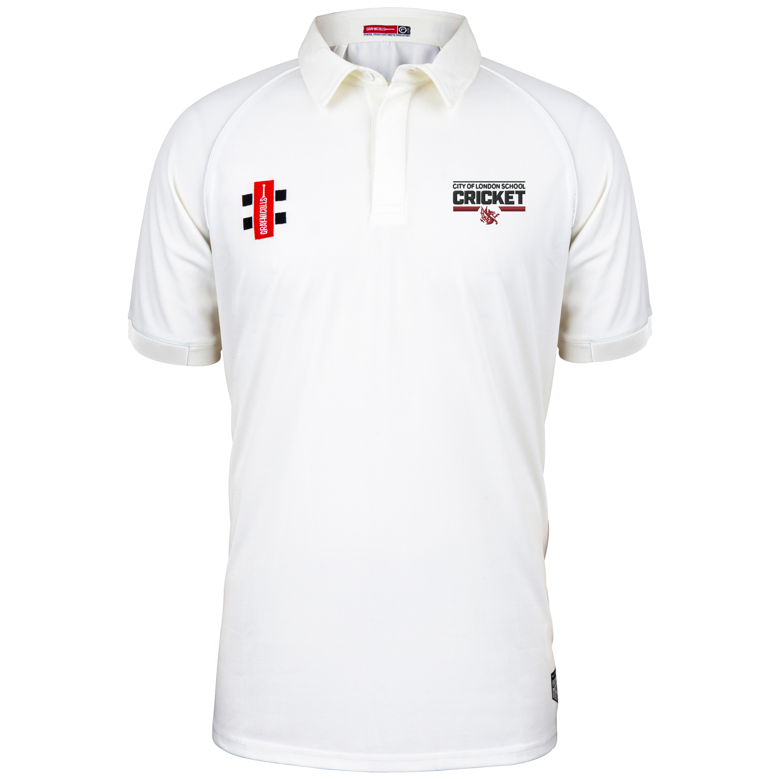 gray-nicolls-city-of-london-school-matrix-v2-maglia-cricket-junior-manica-corta- image 1