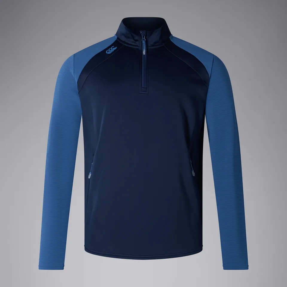 canterbury-elite-1-4-zip-top-unisex-blu-navy image 1