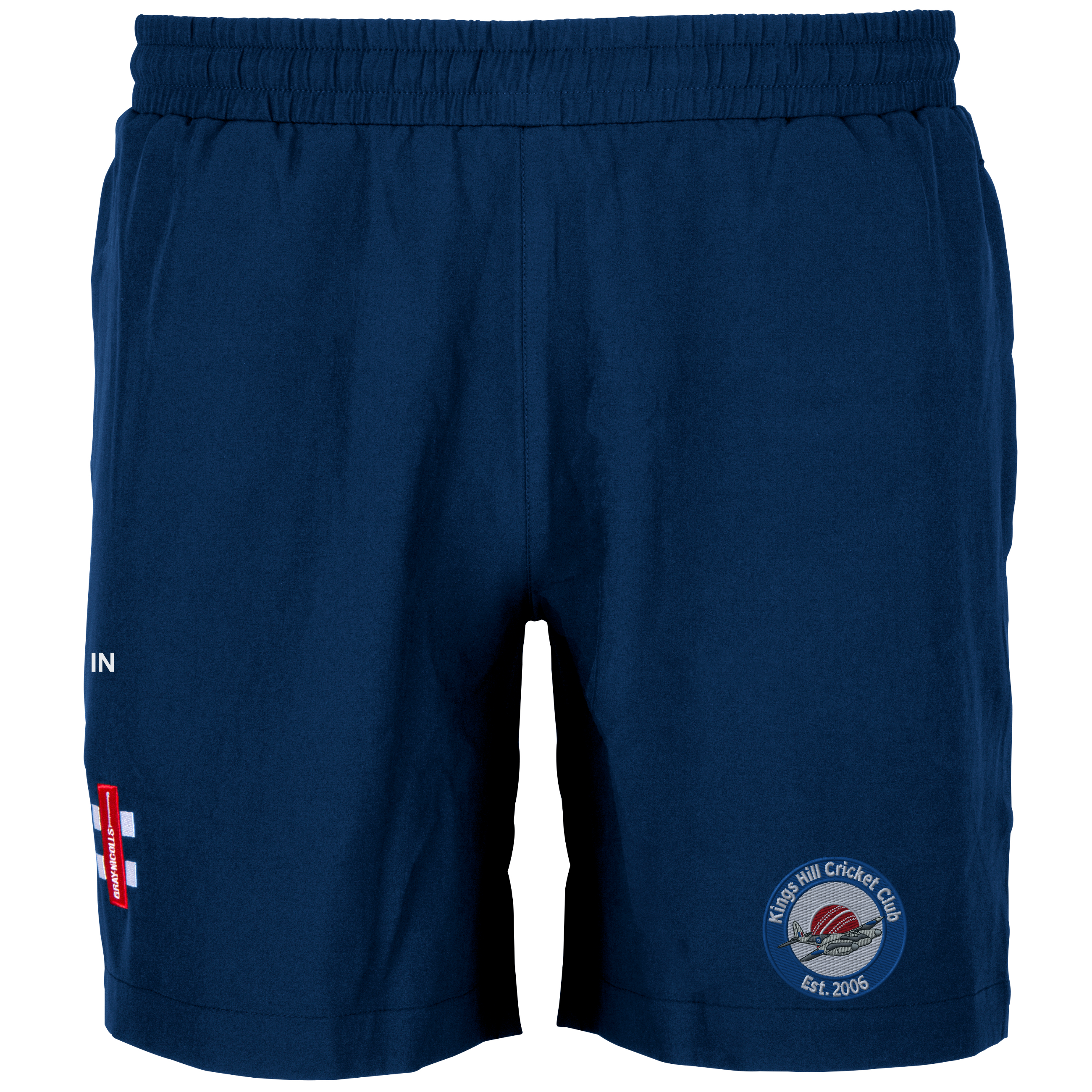 gray-nicolls-velocity-pantaloncini-corti-senior-kings-hill-cc-blu-navy image 1