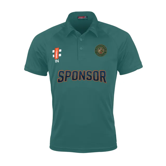gray-nicolls-houghton-main-cc-polo-matrix-v2-manica-corta-senior-verde image 1