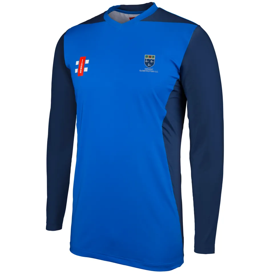 gray-nicolls-derwent-globetrotters-adult-maglia-t20-pro-performance-manica-lunga image 1