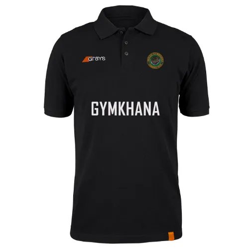 grays-indian-gymkhana-london-1916-tangent-polo-junior-bambino-nero-cotone-bio image 1